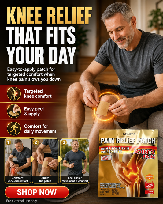 Pain Relief Patch (Pack of 10 Patches)