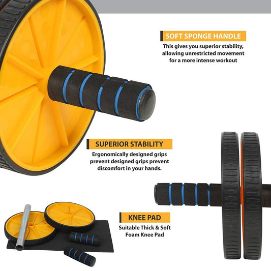 Double Wheel Ab Roller