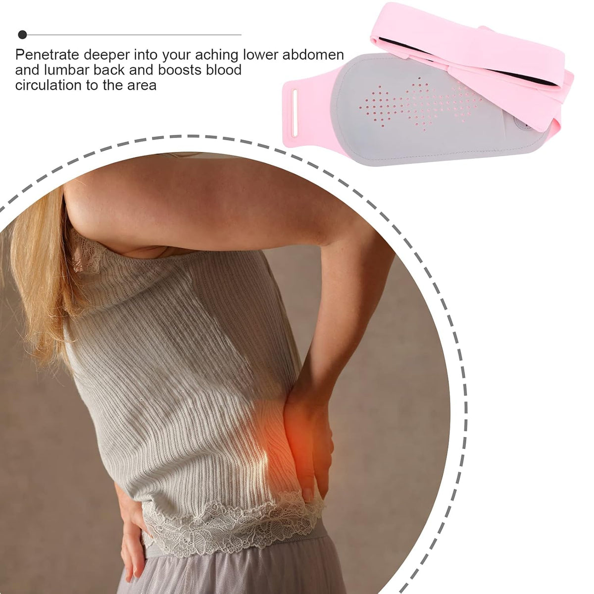 Electric Menstrual Waist Belt