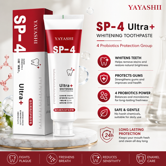 Sp-4 probiotic whitening toothpaste, Teeth Whitener Toothpaste, Natural Tooth Whitener