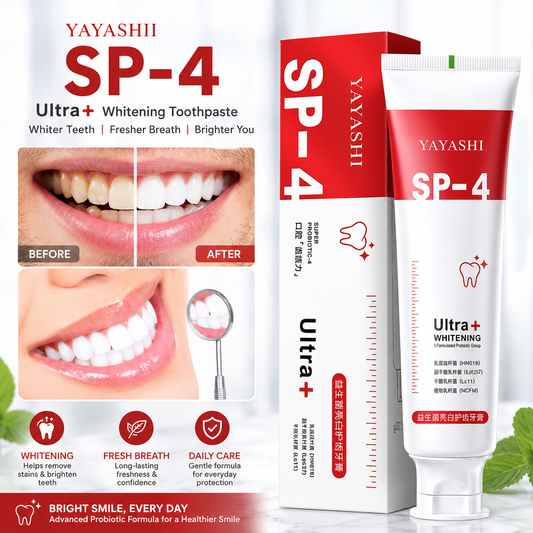 Sp-4 probiotic whitening toothpaste, Teeth Whitener Toothpaste, Natural Tooth Whitener
