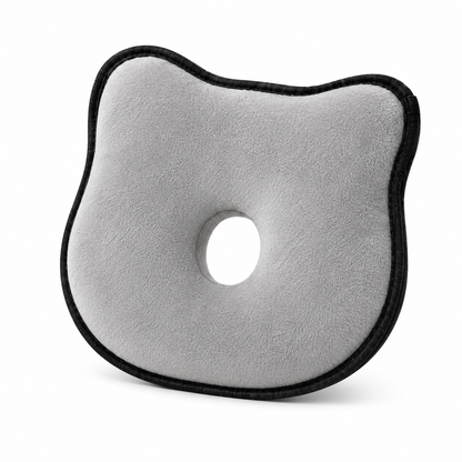Memory Foam Baby Head Shaping Pillow | Newborn Neck Support Cushion | Anti Flat Head Pillow for Infants | Soft Breathable Baby Sleeping Pillow