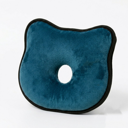 Memory Foam Baby Head Shaping Pillow | Newborn Neck Support Cushion | Anti Flat Head Pillow for Infants | Soft Breathable Baby Sleeping Pillow